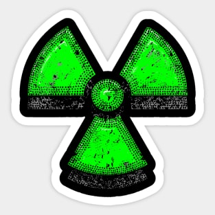 Radioactive Symbol Sticker